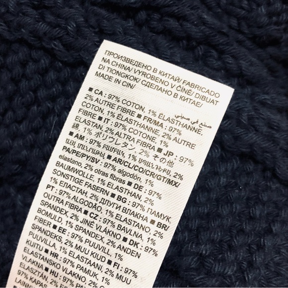 NWT Banana Republic Knit Sweater Tank Tamra Dark Navy Blue NEW - Picture 12 of 16